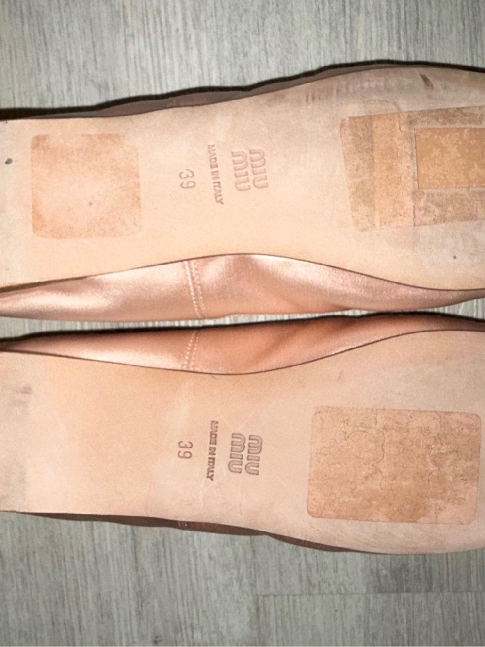 Miu Miu satin ballerinas - Picture 2 of 5